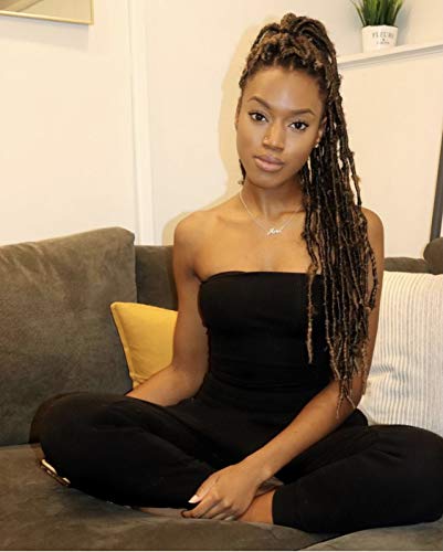 8 Packs Passion Twist Hair 18 Inch Passion Twist Crochet Hair For Black Women Water Wave Crochet Braiding Hair Extensions (1B/30)