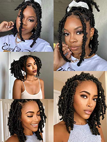 8 Packs Passion Twist Hair 18 Inch Passion Twist Crochet Hair Ombre Water Wave Crochet Braiding Hair Extensions