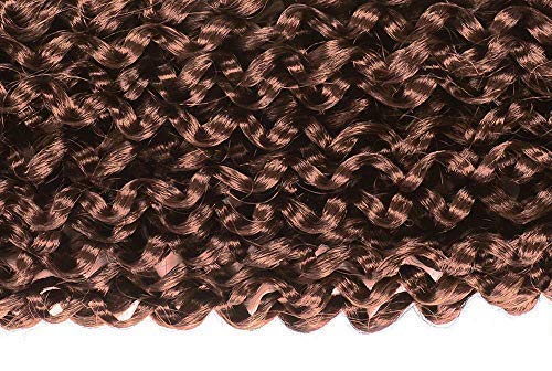 8 Packs Passion Twist Hair 18 Inch Passion Twist Crochet Hair For Black Women Water Wave Crochet Braiding Hair Extensions (30#)