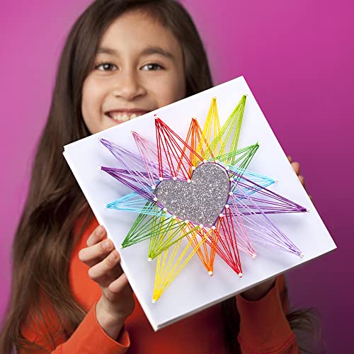 Craft-tastic ? String Art Kit ? Craft Kit Makes 2 Large String Art Canvases ? Unicorn Edition