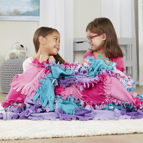 Melissa & Doug Flower Fleece Quilt
