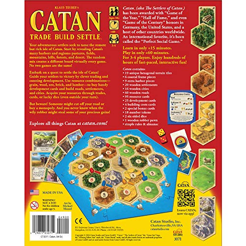 Catan The Board Game, Multicolor