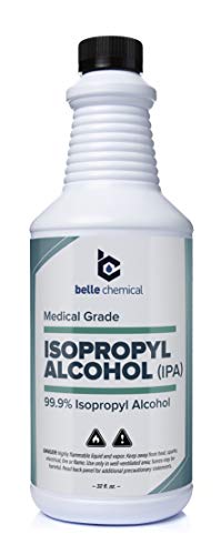 Medical Grade Alcohol - No Methanol - No Foul Odor - Meets USP Specifications - Approved for Hand and Skin Application (32oz) (10 Pack (2.5 Gallon))