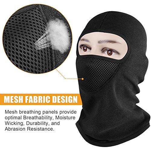 Winter Balaclava Ski Mask Cold Weather Windproof Fleece Thermal Face Mask