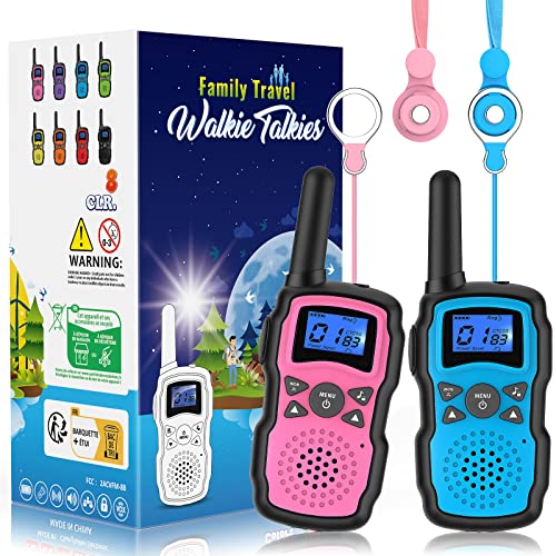 Kids Walkie Talkies for Outdoor Fun - 2 Pack
