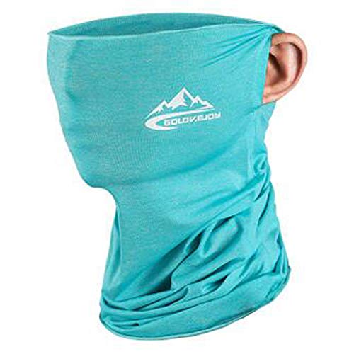 VOCALOL Summer UV Protection Face Cover,Anti Air Pollution Smoke Face Scarf Dust Cover Reusable Headwear Sports-Headbands Neck Gaiter for Sport,Outdoor,Fishing,Cycling (Blue)
