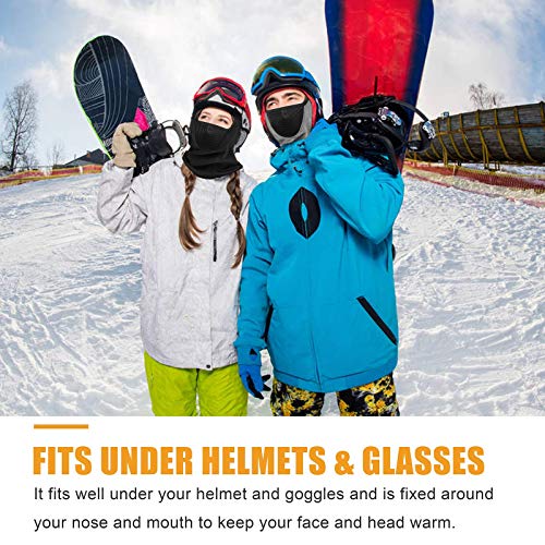 Winter Balaclava Ski Mask Cold Weather Windproof Fleece Thermal Face Mask