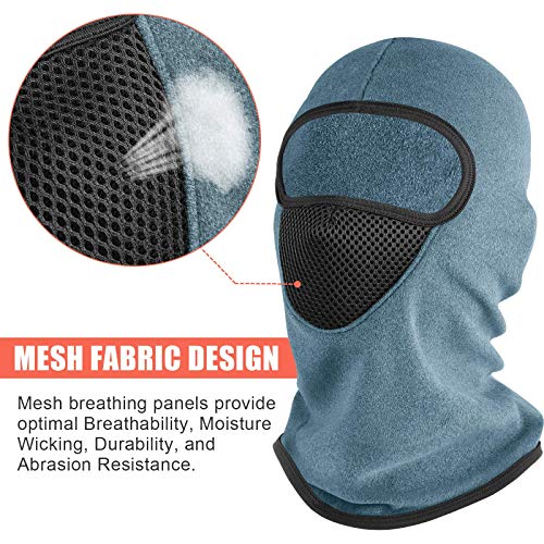 Winter Balaclava Ski Mask Cold Weather Windproof Fleece Thermal Face Mask