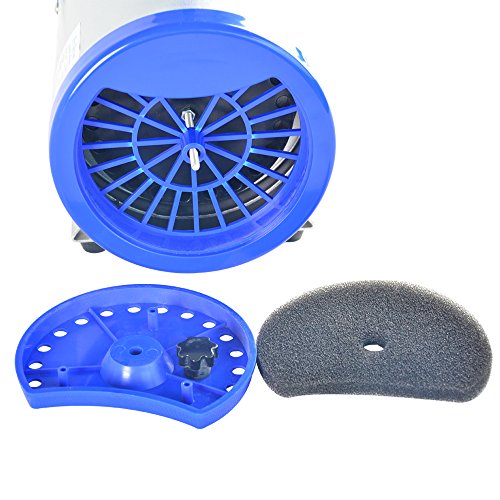 SHELANDY 3.2HP Stepless Adjustable Speed Pet Hair Force Dryer Dog Grooming Blower with Heater