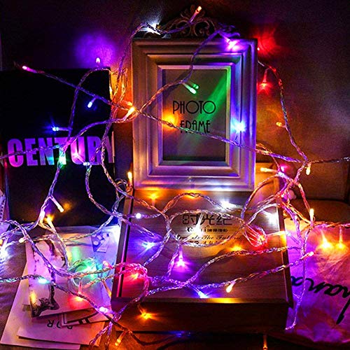 MYGOTO 98FT 200 LEDs String Lights Waterproof Fairy Lights 8 Modes with Memory 30V UL Certified Power Supply for Home, Garden, Wedding, Party, Christmas Decoration Indoor Outdoor (Multicolor)