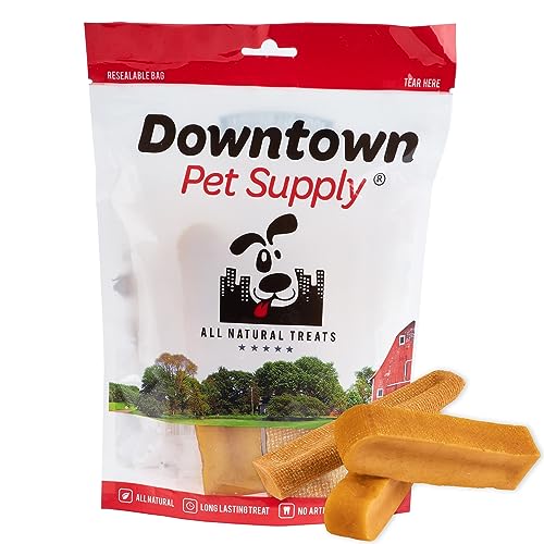 Himalayan Yak Dog Chew, 100% Natural Dog Chews, Bulk Pack (10 Pounds, Mulitple Chews), by Downtown Pet Supply