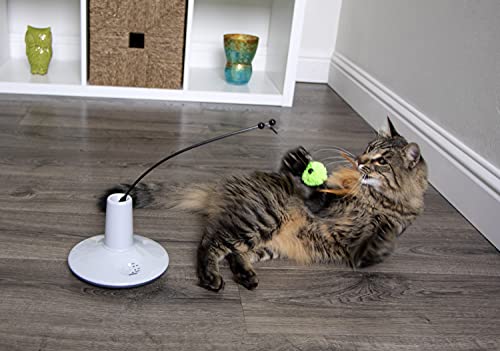 Petlinks Pure Commotion Cat Toy Electronic Motion Toy, Brown, 10 in