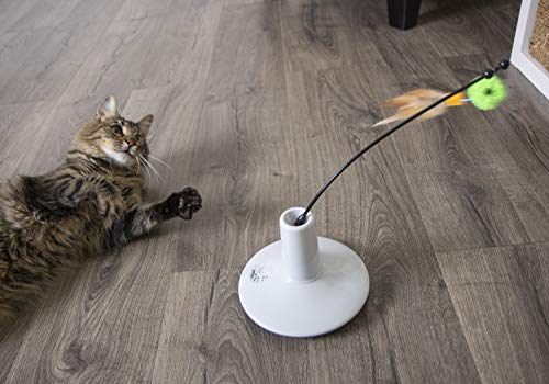 Petlinks Pure Commotion Cat Toy Electronic Motion Toy, Brown, 10 in