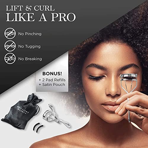 Brilliant Beauty Eyelash Curler - Award Winning, Dramatic Curls