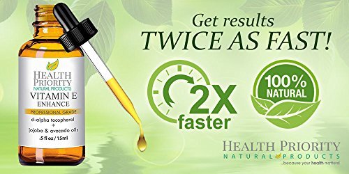Nourishing Organic Vitamin E Oil for Skin - 2 Pack