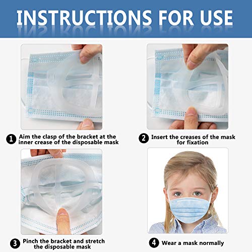 OCEANTREE 3D Mask Bracket for Kids - Nose Protection Stand