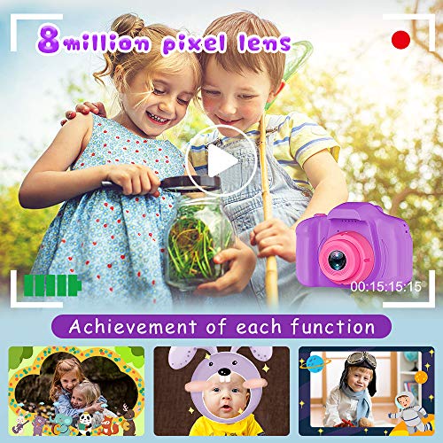 Seckton Kids Selfie Camera - Christmas Gifts for Girls