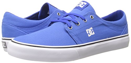 DC Men's Trase TX Skate Shoe,Royal,7.5 M US