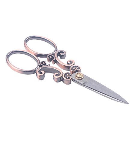 European Vintage Stainless Steel Sewing Scissors for DIY