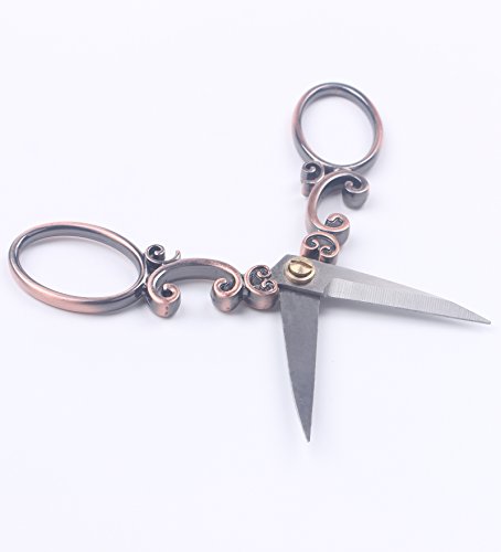 European Vintage Stainless Steel Sewing Scissors for DIY