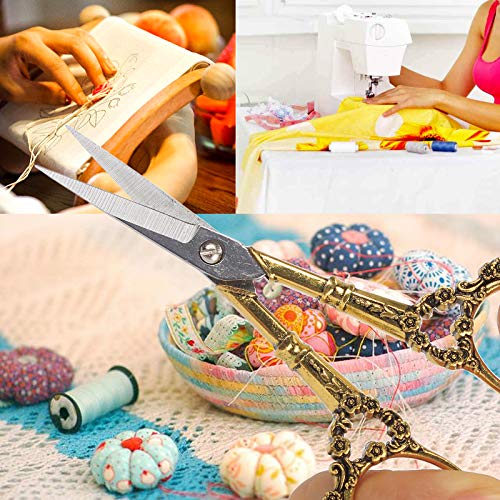 European Plum Blossom Scissors for Embroidery & Crafts