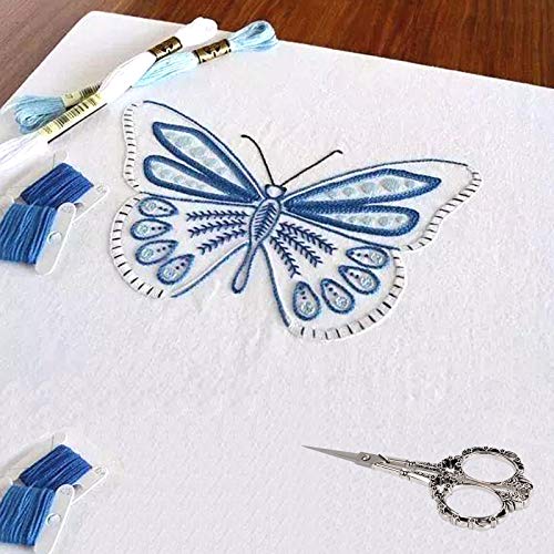 European Plum Blossom Scissors for Art and Craft