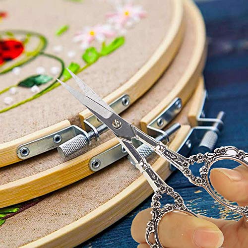 European Plum Blossom Scissors for Art and Craft