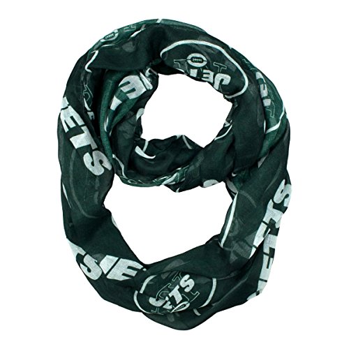 NFL New York Jets Sheer Infinity Scarf
