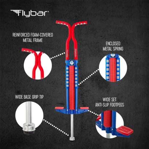 Flybar Kids Pogo Stick - Ages 9+, 80-160 lbs
