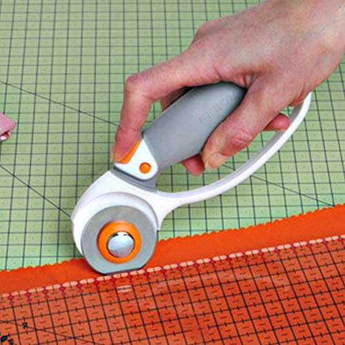KISSWILL Rotary Cutter Blades 60mm - 5 Pack Refill Rotary Blades Fits for Fiskars 60mm Rotary Cutter, Sharp and Durable