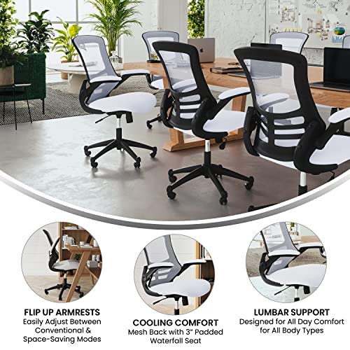 Ergonomic Black Mesh Swivel Office Chair for Home and Pet