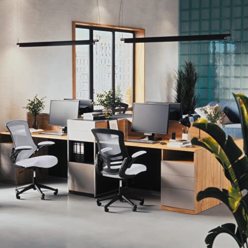 Ergonomic Black Mesh Swivel Office Chair for Home and Pet