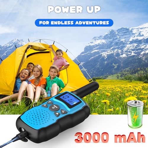 Walkie Talkies for Kids & Adults: 3 Pack