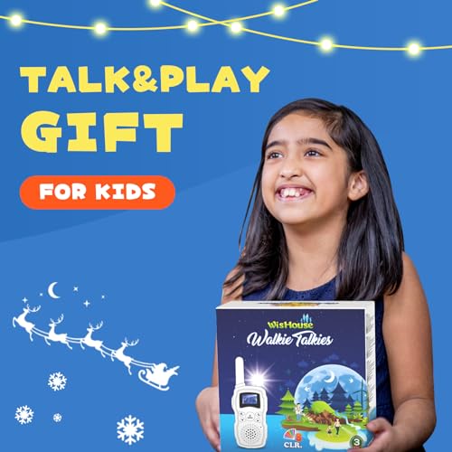 Walkie Talkies for Kids & Adults: 3 Pack
