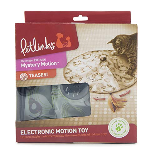 Petlinks Mystery Motion Cat Toy Concealed Motion Toy, Colors may vary (094208)