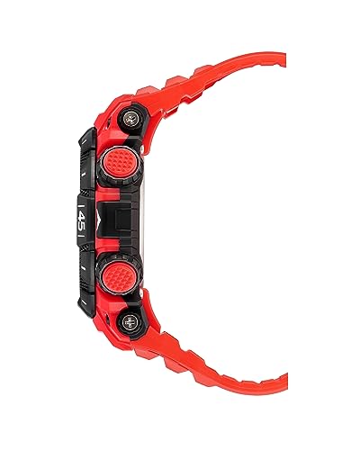 Armitron Sport Men's Quartz Sport Watch with Plastic Strap, Red, 22 (Model: 40/8397RED)