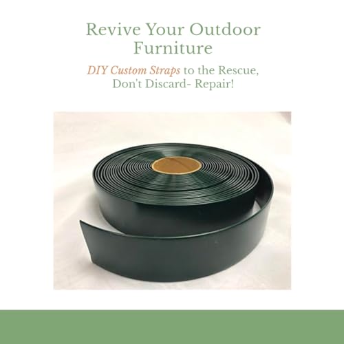 Vinyl Strap for Patio Chairs - Dark Green
