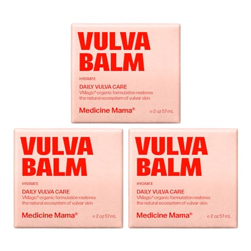 Medicine Mama's Apothecary Vmagic Vulva Care and Intimate Skin Cream, 3 Count/6 Ounces Total