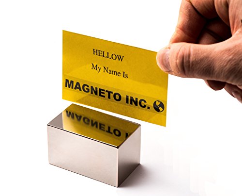 THE BEST CHOICE on Amazon (New Size from BestSeller) 400 LBS/180 KG Pull Force Neodymium Magnet 1.25x1.25x2.25 in. Home Application Grade