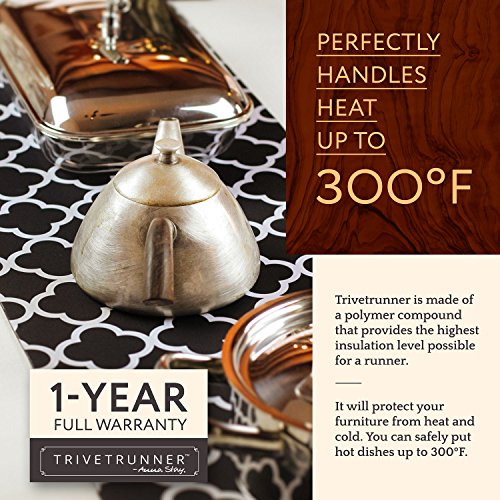 Decorative Trivet and Table Runner Combo