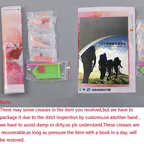 Adarl 5D DIY Diamond Painting Rhinestone Pictures of Crystals Embroidery Kits Arts, Crafts & Sewing Cross Stitch (Old Man&Owl&Rabbit)