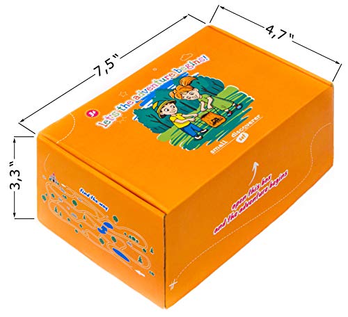 Small Discoverer Outdoor Exploration Set - Kids Adventure Pack - Perfect 3-8 Year Old boy Toys and Girl Toys - Easter Present for Kids (Orange)