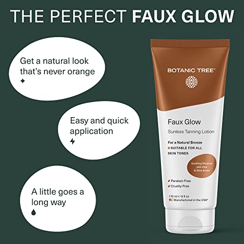 Self Tanner, Sunless Tanner w/Organic and Natural Ingredients, Self Tanning Lotion for Flawless Bronzer Skin, Sunless Tanning Lotion- Self Tan for All Skin Types-Self Tanners Best Sellers, Fake Tan.