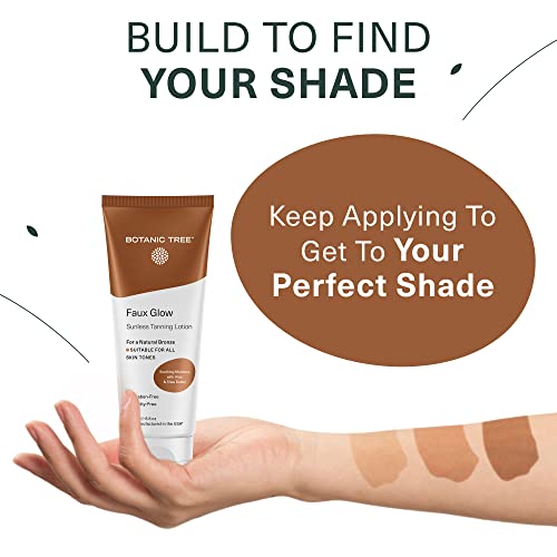 Self Tanner, Sunless Tanner w/Organic and Natural Ingredients, Self Tanning Lotion for Flawless Bronzer Skin, Sunless Tanning Lotion- Self Tan for All Skin Types-Self Tanners Best Sellers, Fake Tan.