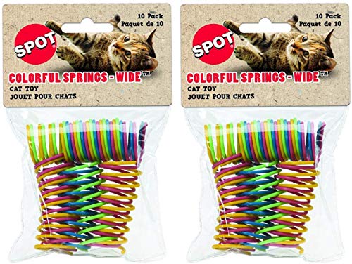 Colorful Springs Cat Toy Bundle by Ethical - 2 Pack