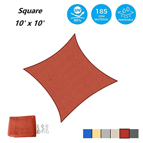 10' x 10' Rectangle Sun Shade for Outdoor Activities