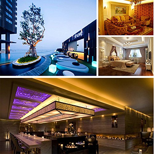 65.6ft Waterproof RGB LED Strip Light Kit