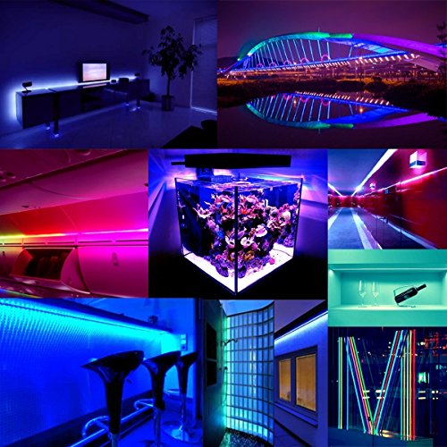 65.6ft Waterproof RGB LED Strip Light Kit