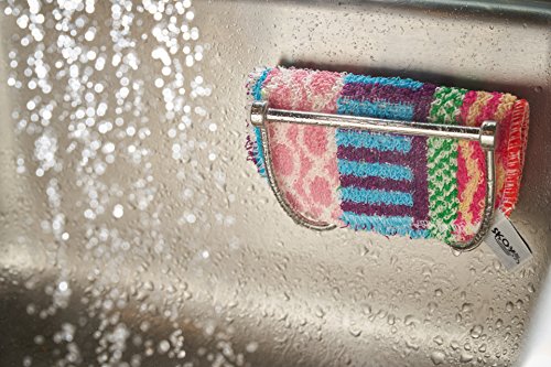 Skoy Scrub, Non-Scratching, Reusable Scrub for Kitchen and Household Use, Environmentally-Friendly, Dishwasher Safe, 2-Pack â Assorted Colors