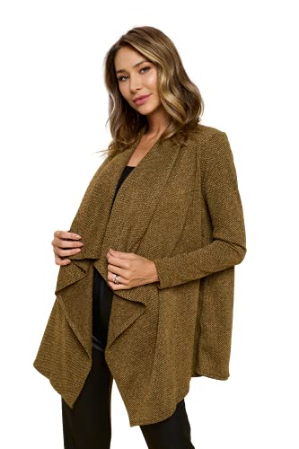 RENEEC. Women's Open Front Long Sleeve Warm Knit Chunky Winter Outwear Cardigan Sweater